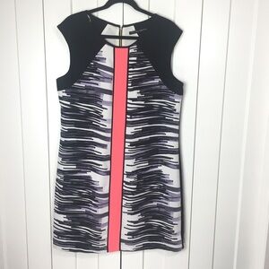 Ivanka Trump Zebra Midi Dress SZ 16